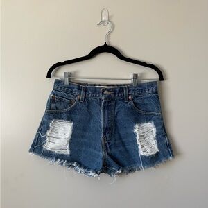 Vintage Levi Thrasher Jean Shorts - 12th Tribe